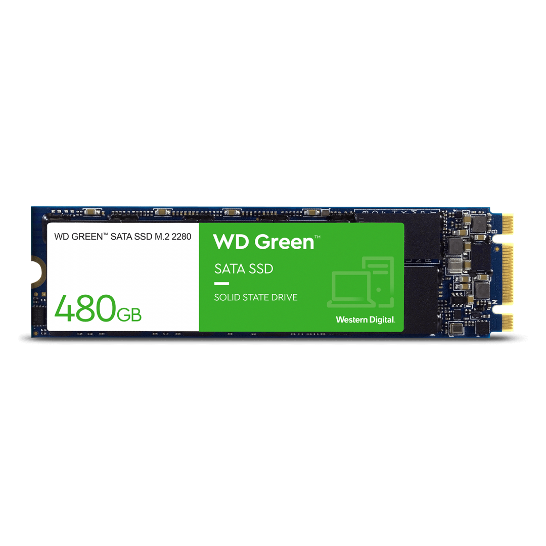 SSD WD Green 480GB SATA-III M.2 2280 (WDS480G3G0B)