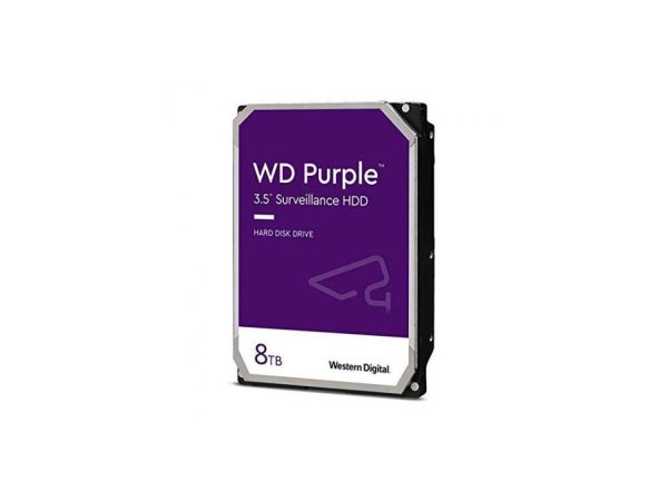 HDD Surveillance WD PURPLE, 8TB, 5400RPM, SATA III 256MB (WD84PURU)