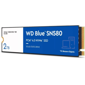 SSD WD Blue SN580 2TB PCI Express 4.0 x4 M.2 2280 (WDS200T3B0E)