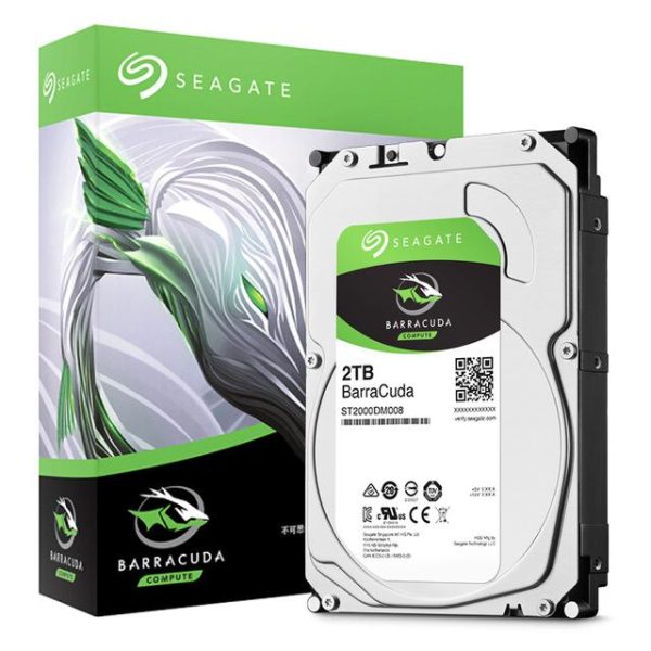 HDD  Seagate BarraCuda 2TB SATA-III 7200rpm 256mb (ST2000DM008)
