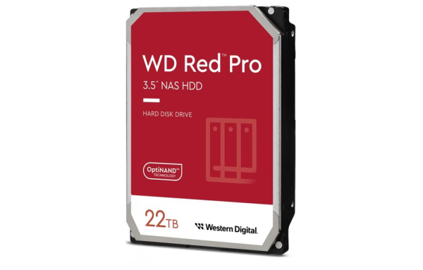 HDD WD Red Pro 22TB SATA-III 7200 RPM 512MB (WD221KFGX)