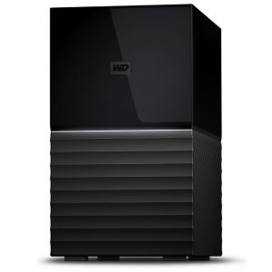 HDD Extern WD, 16TB, My Book Duo, negru, USB 3.0 (WDBFBE0160JBK-EESN)