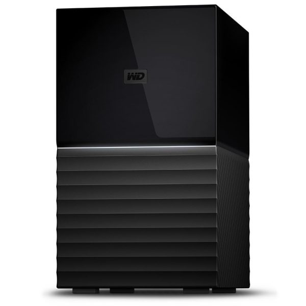 HDD Extern WD, 16TB, My Book Duo, negru, USB 3.0 (WDBFBE0160JBK-EESN)