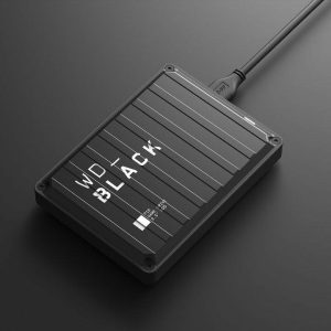 HDD Extern WD Black P10 Game Drive PS4, 4TB, negru, USB 3.2 (WDBA3A0040BBK-WESN)