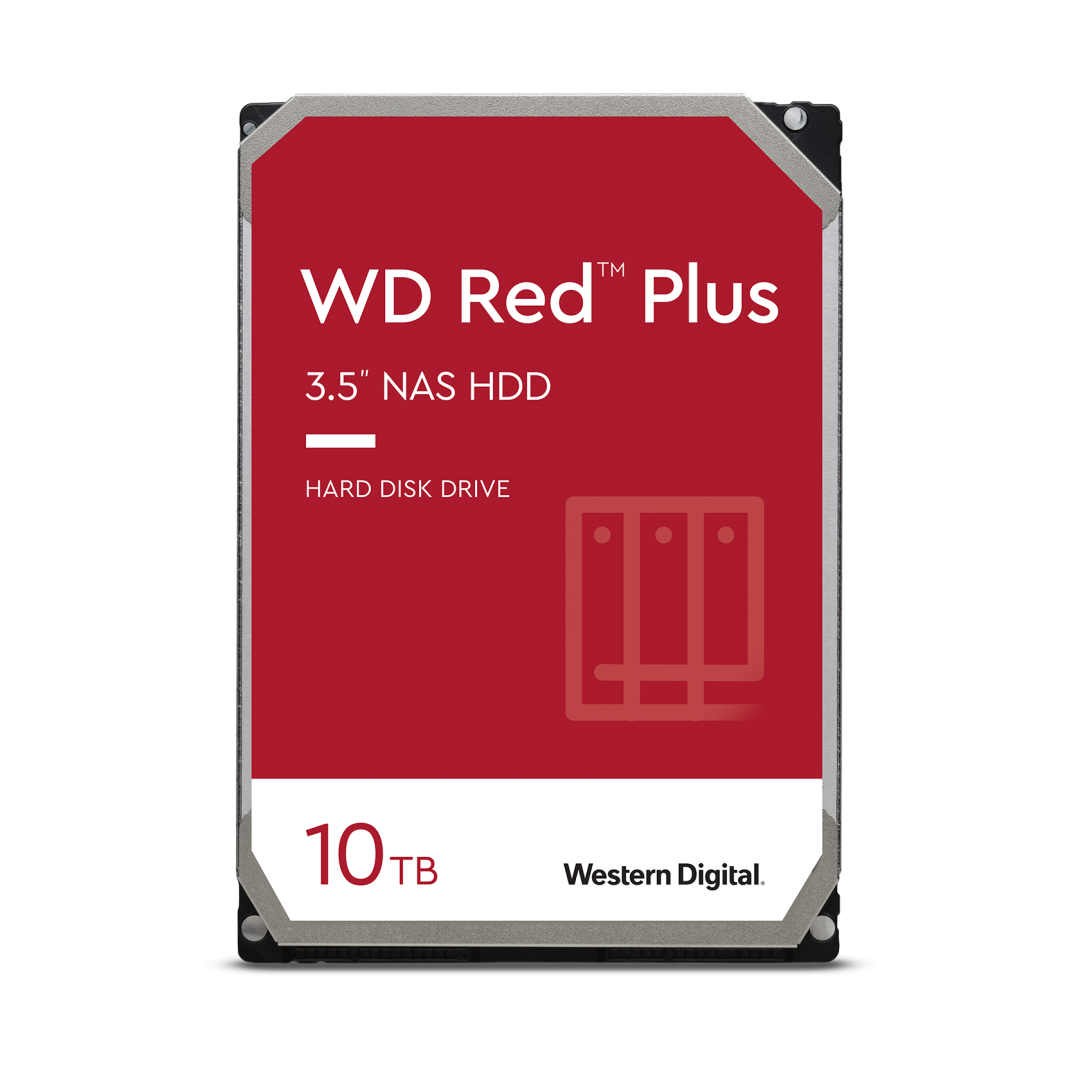 HDD WD Red Plus 10TB SATA-III 7200RPM 256MB (WD101EFBX)