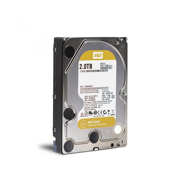 HDD Server WD GOLD 2TB SATA-III  7200rpm 128mb (WD2005FBYZ)