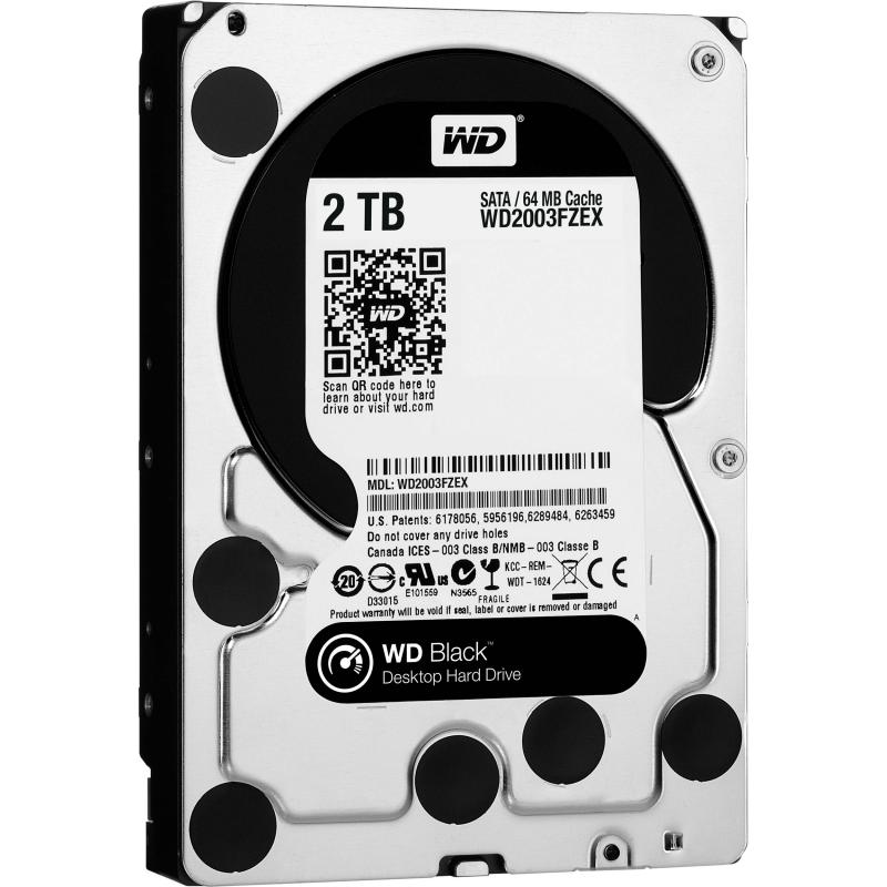 HDD WD Black 2TB SATA-III 7200rpm 64mb (WD2003FZEX)