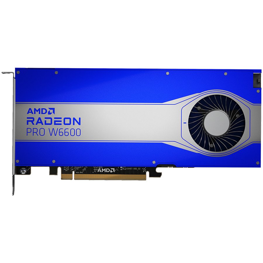 AMD RADEON PRO W6600 8GB GDDR6, 128bit, PCI-E 4, 4 x DP, Active (100-506159)