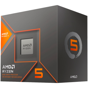 AMD CPU Desktop Ryzen 5 6C/12T 8400F (4.2GHz/4.7GHz,22MB,65W,AM5) box, with Wraith Stealth Cooler (100-100001591BOX)