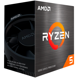 AMD CPU Desktop Ryzen 5 6C/12T 5600GT (3.6/4.6GHz Boost,19MB,65W,AM4) Box (100-100001488BOX)