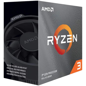 AMD CPU Desktop Ryzen 3 4/8T 5300G (4.2GHz,10MB,65W,AM4) box, with Wraith Stealth Cooler and Radeon Graphics (100-100000253BOX)
