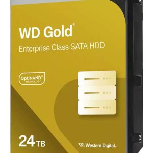Western Digital Gold WD242KRYZ. HDD capacity: 24 TB, HDD speed: 7200 RPM, Storage drive buffer size: 512 MB, HDD size: 3.5", Interface: Serial ATA III (WD242KRYZ)