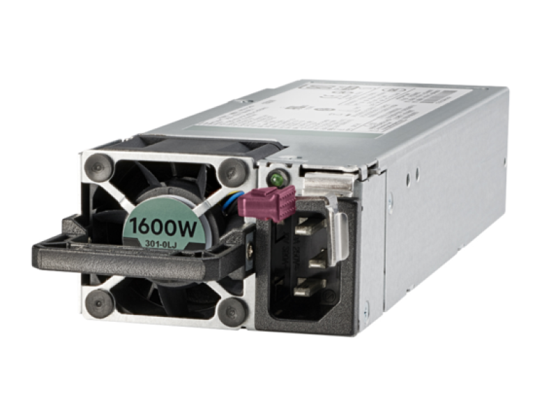 HPE 1600W Flex Slot Platinum Hot Plug Low Halogen Power Supply Kit (830272-B21)